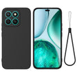For Honor X8c 4G Solid Color Liquid Silicone Dropproof Full Coverage Phone Case(Black) - free shipping - PMC TechLife - Order now!