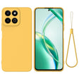 For Honor X6b 5G / Play 60 Plus Solid Color Liquid Silicone Dropproof Full Coverage Phone Case(Yellow) - free shipping - PMC TechLife - Order now!