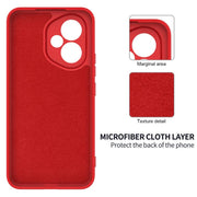 For Honor 400 Global 156.5mm Solid Color Liquid Silicone Dropproof Full Coverage Phone Case(Red)