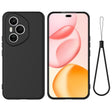 For Honor 400 Pro Global 160.8mm Solid Color Liquid Silicone Dropproof Full Coverage Phone Case(Black) - free shipping - PMC TechLife - Order now!