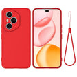 For Honor 400 Pro Global 160.8mm Solid Color Liquid Silicone Dropproof Full Coverage Phone Case(Red) - free shipping - PMC TechLife - Order now!