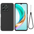 For Honor X6c 4G Solid Color Liquid Silicone Dropproof Full Coverage Phone Case(Black) - free shipping - PMC TechLife - Order now!