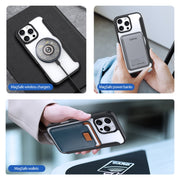 For iPhone 16 Pro DUX DUCIS Skin X Pro Series Magsafe PC + TPU Phone Leather Case(Black)