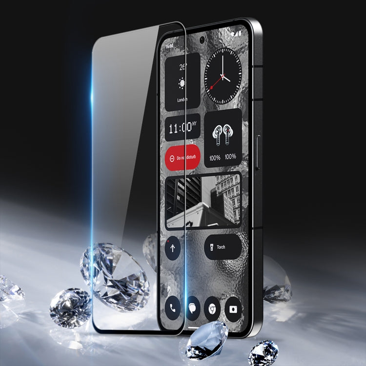 For Nothing Phone 2 10pcs DUX DUCIS 0.33mm 9H Medium Alumina Tempered Glass Film - free shipping - PMC Jewellery - Order now!