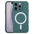 For iPhone 16 Pro Max Liquid Silicone Magsafe Phone Case(Dark Green) - free shipping - PMC TechLife - Order now!