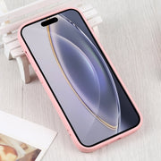 For iPhone 16 Pro Liquid Silicone Magsafe Phone Case(Pink)