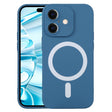 For iPhone 16 Plus Liquid Silicone Magsafe Phone Case(Blue) - iPhone 16 Plus Cases by PMC TechLife | Online Shopping South Africa | PMC TechLife | Buy Now Pay Later Mobicred