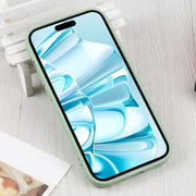 For iPhone 16 Plus Liquid Silicone Magsafe Phone Case(Green)