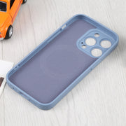 For iPhone 16 Plus Liquid Silicone Magsafe Phone Case(Lavender Grey)