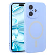 For iPhone 16 Plus Liquid Silicone Magsafe Phone Case(Light Purple) - iPhone 16 Plus Cases by PMC TechLife | Online Shopping South Africa | PMC TechLife | Buy Now Pay Later Mobicred