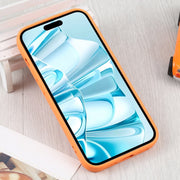 For iPhone 16 Plus Liquid Silicone Magsafe Phone Case(Orange)