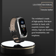 For Xiaomi Mi Band 8 Mijobs CS Case Microfiber PU Leather Watch Band(Brown Gold)