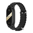 For Xiaomi Mi Band 8 Mijobs Plus Case Marine Silicone Breathable Watch Band(Black) - free shipping - PMc TechLife - Order now!