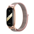 For Xiaomi Mi Band 8 Mijobs Plus Case Breathable Nylon Loop Watch Band(Pink Rose Gold) - free shipping - PMc TechLife - Order now!