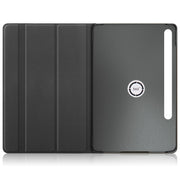 For Samsung Galaxy Tab S9 360 Rotation Stand Smart Leather Tablet Case(Pink)