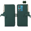 For Motorola Edge 40 Neo Genuine Leather Magnetic RFID Leather Phone Case(Green) - Motorola Cases by PMC TechLife | Online Shopping South Africa | PMC TechLife | Buy Now Pay Later Mobicred