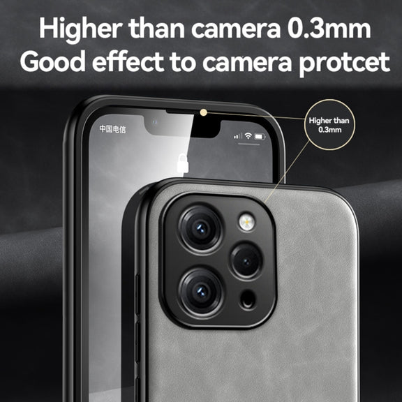 For Xiaomi Redmi K70E Skin Feel Magnetic Leather Back Phone Case(Light Grey)