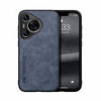 For Huawei Pura 70 Skin Feel Magnetic Leather Back Phone Case(Blue) - free shipping - PMC Jewellery - Order now!