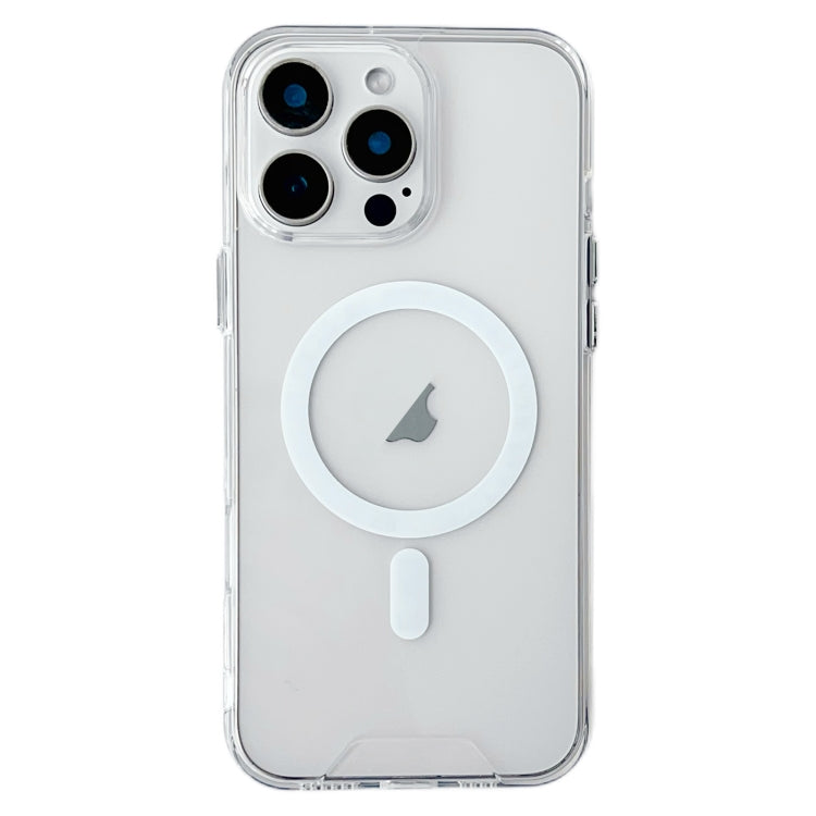 For iPhone 16 Pro Max Space MagSafe Acrylic Hybrid TPU Phone Case(Transparent) - iPhone 16 Pro Max Cases by PMC TechLife | Online Shopping South Africa | PMC TechLife | Buy Now Pay Later Mobicred