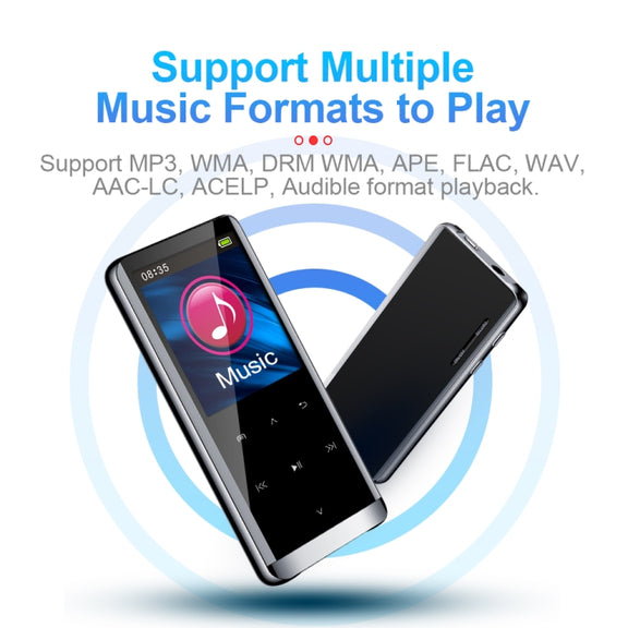 JNN M13 1.8 Inch LCD Screen Touch HiFi MP3 Player, Memory:16GB(Without Bluetooth)