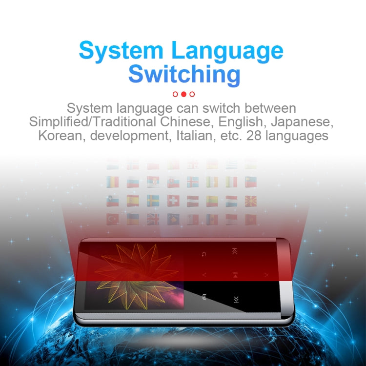 JNN M13 1.8 Inch LCD Screen Touch HiFi MP3 Player, Memory:32GB(Without Bluetooth) - free shipping - PMC Jewellery - Order now!