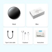JNN M29 Portable Noise Reduction Smart Voice Control Magnetic Recorder, Memory:8GB