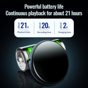 JNN M29 Portable Noise Reduction Smart Voice Control Magnetic Recorder, Memory:64GB