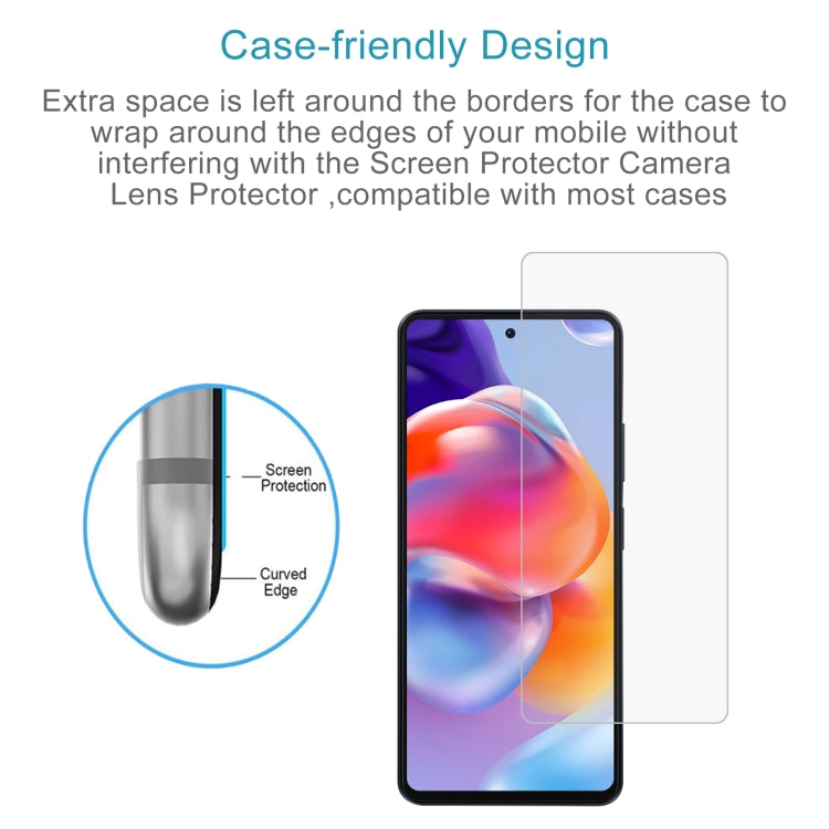 For Blackview SHARK 8 50pcs 0.26mm 9H 2.5D Tempered Glass Film