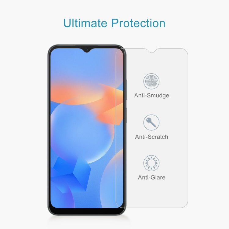 For Blackview A52 Pro 50pcs 0.26mm 9H 2.5D Tempered Glass Film - For Blackview by PMC TechLife | Online Shopping South Africa | PMC TechLife