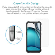 For Blackview BV5300 Plus 50pcs 0.26mm 9H 2.5D Tempered Glass Film