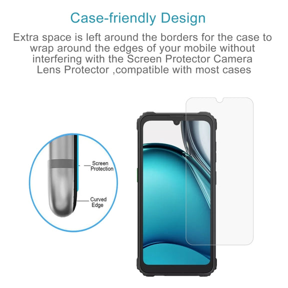 For Blackview BV5300 Plus 50pcs 0.26mm 9H 2.5D Tempered Glass Film