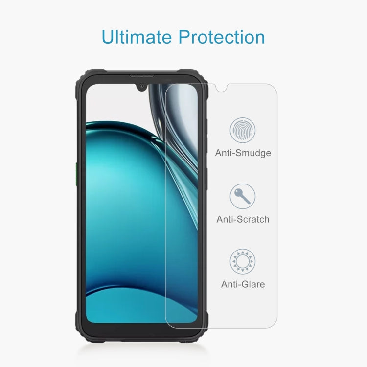 For Blackview BV5300 Plus 50pcs 0.26mm 9H 2.5D Tempered Glass Film - For Blackview by PMC TechLife | Online Shopping South Africa | PMC TechLife | Buy Now Pay Later Mobicred