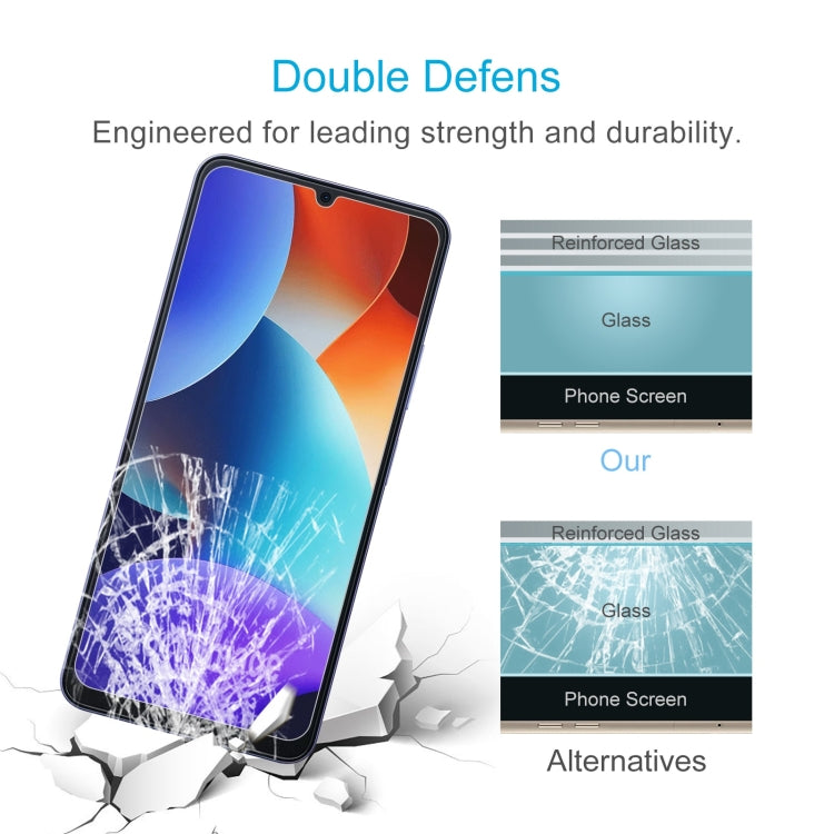 For Blackview COLOR 8 50pcs 0.26mm 9H 2.5D Tempered Glass Film - For Blackview by PMC TechLife | Online Shopping South Africa | PMC TechLife | Buy Now Pay Later Mobicred