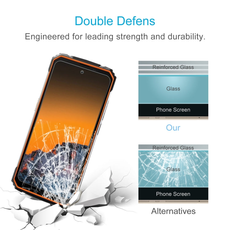 For Blackview BV8100 50pcs 0.26mm 9H 2.5D Tempered Glass Film