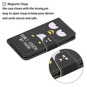 For iPhone 16 Pro 3D Colored Drawing Flip Leather Phone Case(Penguins)