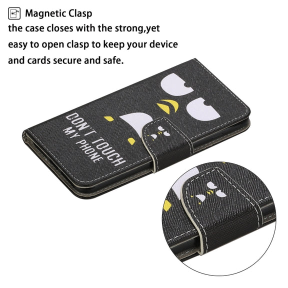 For iPhone 16 Plus 3D Colored Drawing Flip Leather Phone Case(Penguins)
