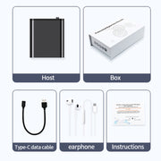 JNN Q8 Portable HD Noise Reduction Smart Voice Recorder, Memory:4GB