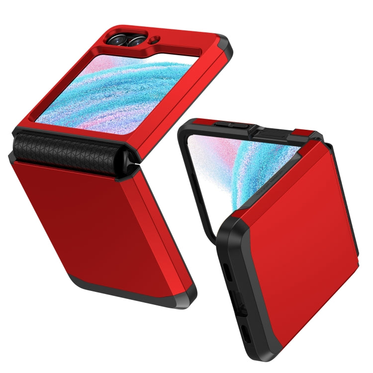 For Samsung Galaxy Z Flip5 SGP Armor 2 in 1 Color Contrast TPU Hybrid PC Phone Case(Red) - Galaxy Z Flip5 Cases by PMC TechLife | Online Shopping South Africa | PMC TechLife | Buy Now Pay Later Mobicred