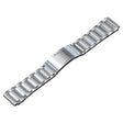 For Huawei Watch 4 Pro/GT3/GT2 Porsche Ver 22mm Three Strains HW Buckle Titanium Steel Watch Band(Silver) - free shipping - PMC TechLife - Order now!