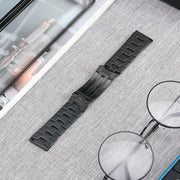 For Huawei Watch 3 Pro/GT3 SE/GT2 Pro 22mm Original Buckle Titanium Steel Watch Band(Black)