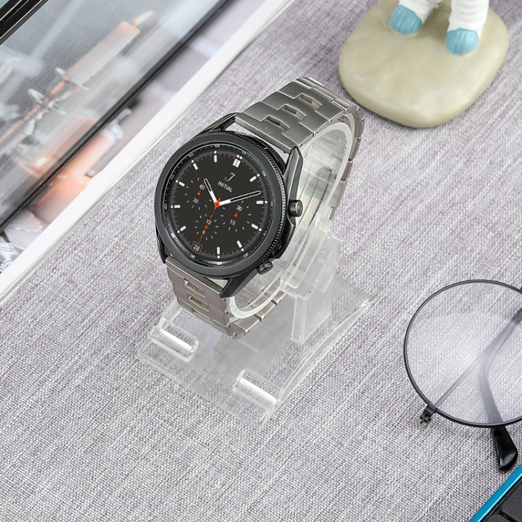 For Huawei Watch 3 Pro/GT3 SE/GT2 Pro 22mm Original Buckle Titanium Steel Watch Band(Silver) - Watch Bands by PMC TechLife | Online Shopping South Africa | PMC TechLife