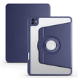 For iPad Pro 13 2024 Acrylic 360 Rotation Detachable Leather Tablet Case(Dark Blue) - iPad Pro 13 2024 Cases by PMC TechLife | Online Shopping South Africa | PMC TechLife | Buy Now Pay Later Mobicred