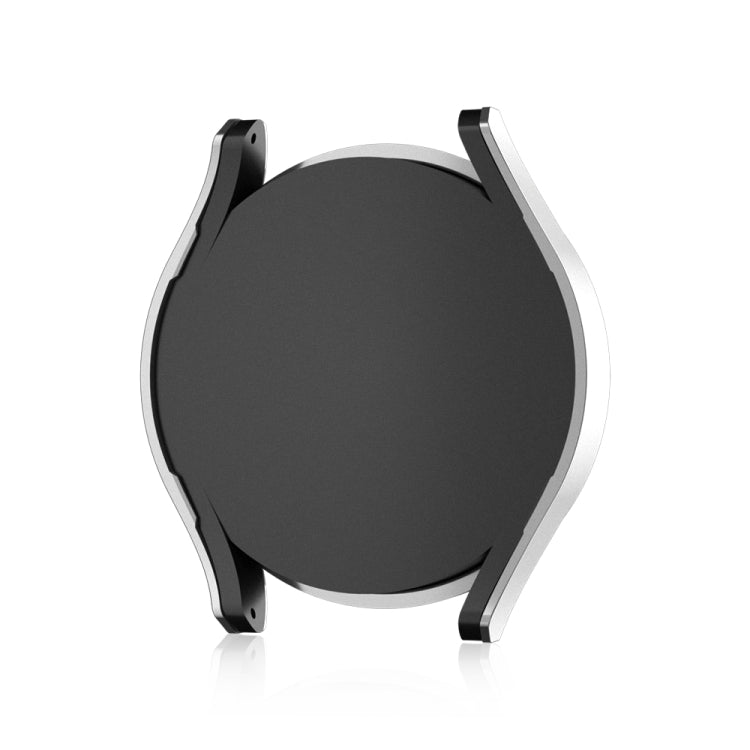 For Samsung Galaxy Watch 6 40mm Diamond Hollow PC Watch Protective Case(Silver) - Watch Cases by PMC TechLife | Online Shopping South Africa | PMC TechLife | Buy Now Pay Later Mobicred