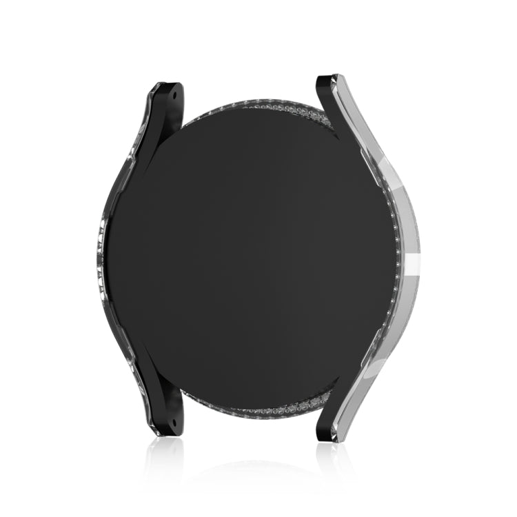 For Samsung Galaxy Watch 6 44mm Diamond Hollow PC Watch Protective Case(Transparent) - free shipping - PMC TechLife - Order now!