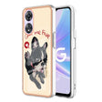 For OPPO A78 / A58 Electroplating Marble Dual-side IMD Phone Case(Lucky Dog) - OPPO Cases by PMC TechLife | Online Shopping South Africa | PMC TechLife | Buy Now Pay Later Mobicred