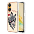 For OPPO Reno8 T 4G Electroplating Marble Dual-side IMD Phone Case(Lucky Dog) - OPPO Cases by PMC TechLife | Online Shopping South Africa | PMC TechLife | Buy Now Pay Later Mobicred