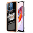 For Xiaomi Redmi 12C / 11A 4G Electroplating Marble Dual-side IMD Phone Case(Natural Growth) - Xiaomi Cases by PMC TechLife | Online Shopping South Africa | PMC TechLife | Buy Now Pay Later Mobicred