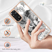 For Xiaomi Redmi Note 11s / Note 11 4G Electroplating Marble Dual-side IMD Phone Case(Totem Elephant)