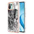 For Xiaomi 11 Lite Electroplating Marble Dual-side IMD Phone Case(Totem Elephant) - Xiaomi Cases by PMC TechLife | Online Shopping South Africa | PMC TechLife | Buy Now Pay Later Mobicred