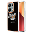 For Xiaomi Redmi Note 13 Pro 4G/Poco M6 Pro 4G Electroplating Marble Dual-side IMD Phone Case(Natural Growth) - Note 13 Pro Cases by PMC TechLife | Online Shopping South Africa | PMC TechLife | Buy Now Pay Later Mobicred